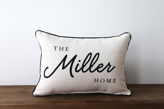 The Miller Home Pillow