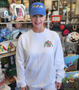 "Go Baby Go!" Derby Cotton Crewneck Sweatshirt - Artist Lily Tigue