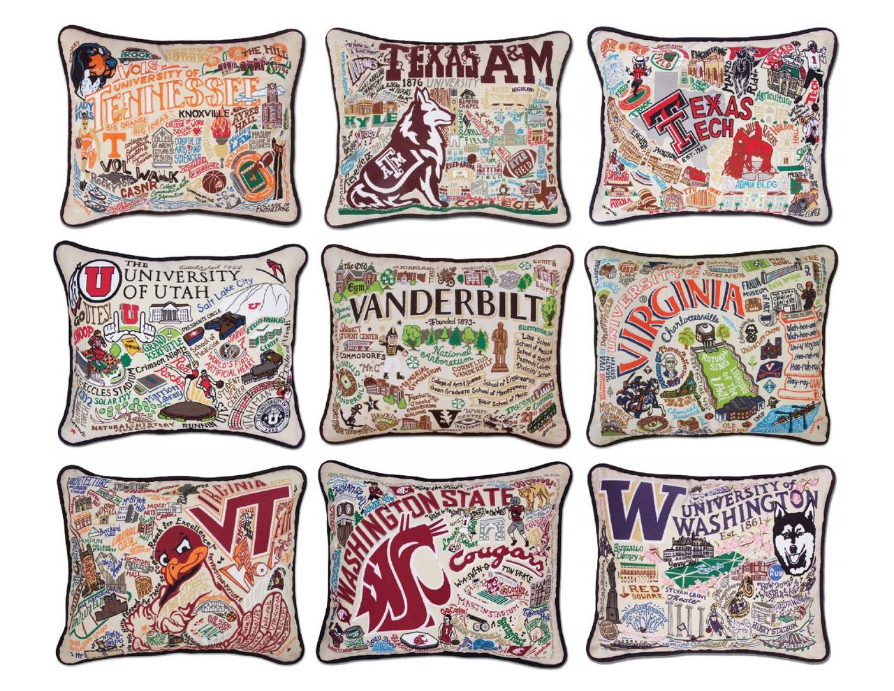 Personalized Cushion University of Louisville Ring - Any College