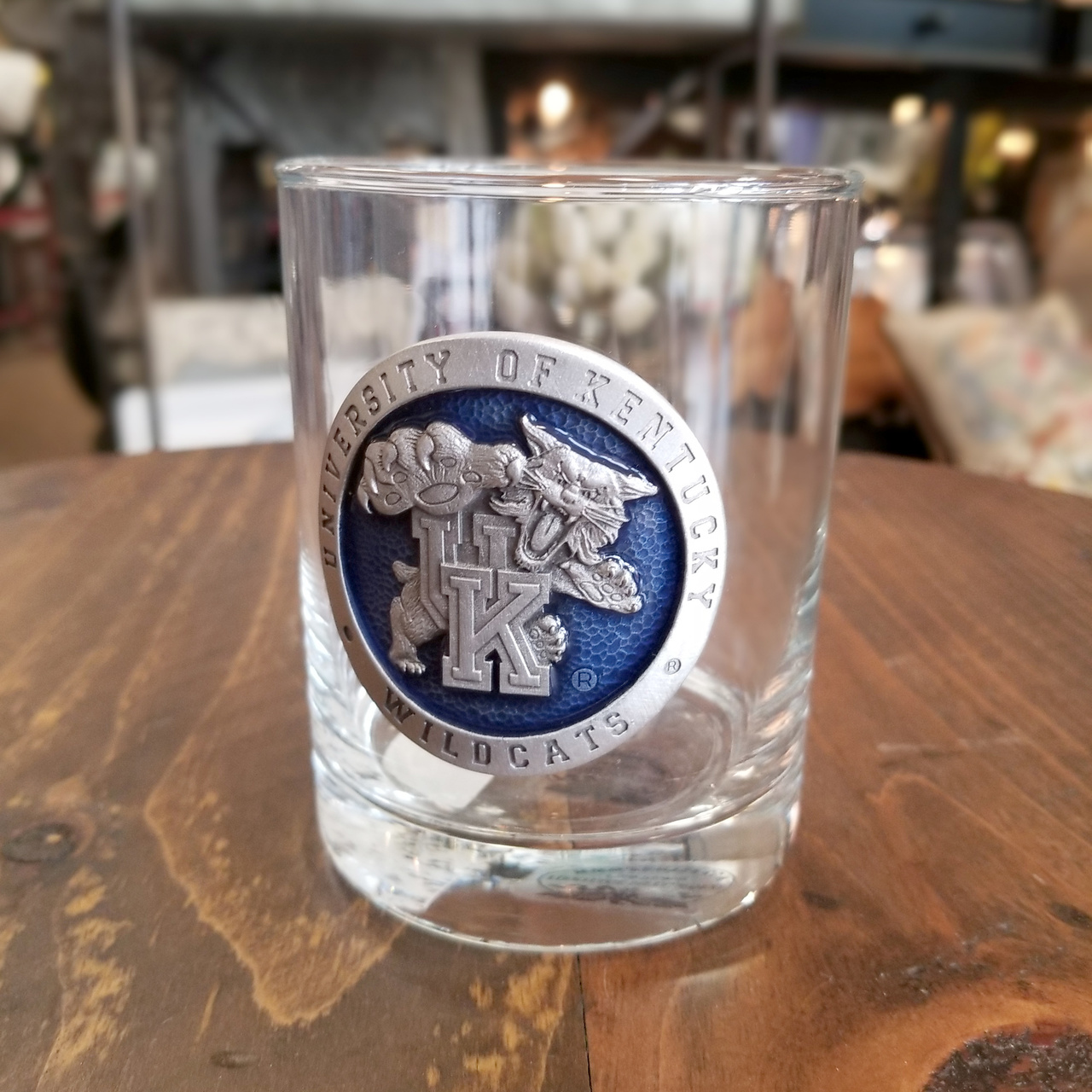 University of Kentucky Decanter & Glasses