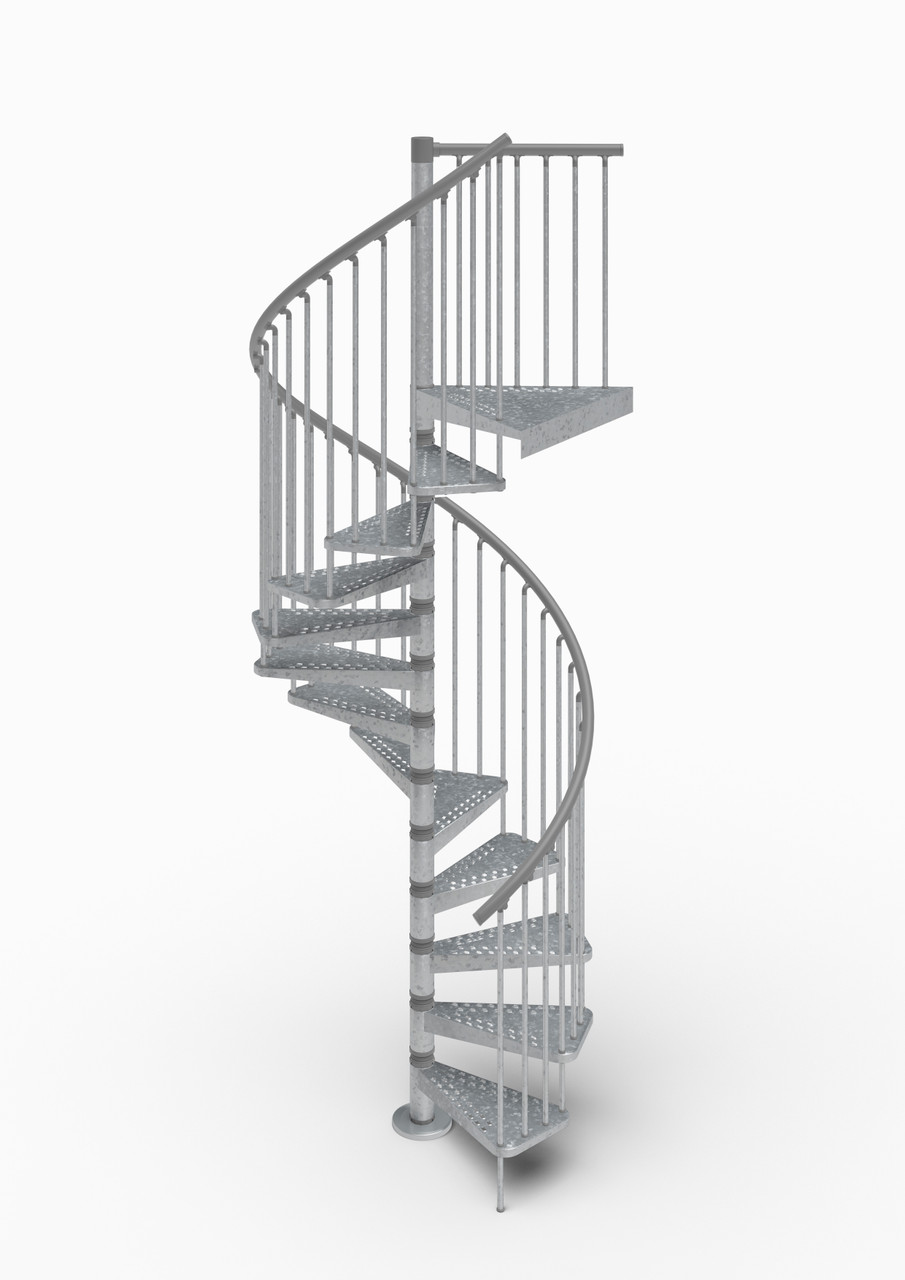 Exterior 5ft Diameter Spiral - Large
