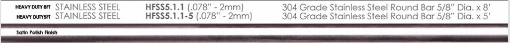 Stainless-Steel 2mm Grade 304 Polished