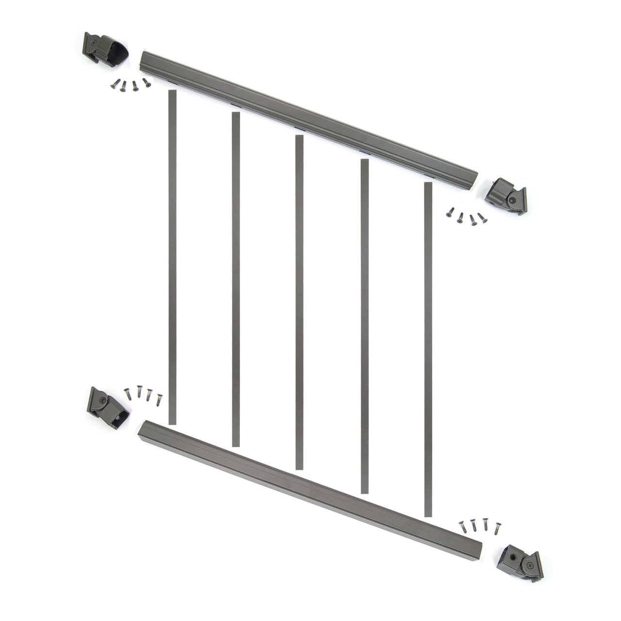 Prestige 6Ft Adjustable Stair 36" Rail Kit