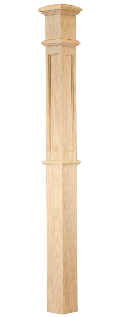 Flat Panel Fixed Cap 4-1/2" Box Newel