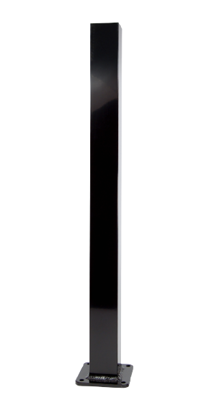 Fortress 3" Post with Skirt - Black Sand