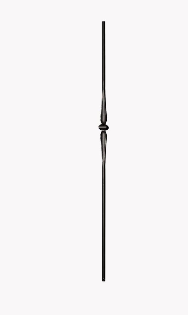 Gothic Single Spoon Iron Baluster