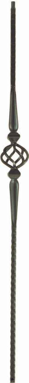 Gothic Six Wire Basket Baluster