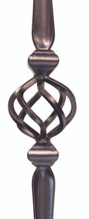 Gothic Six Wire Basket Baluster