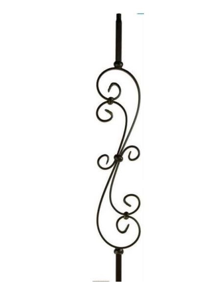 MEGA 3/4" Iron 5-inch Scroll