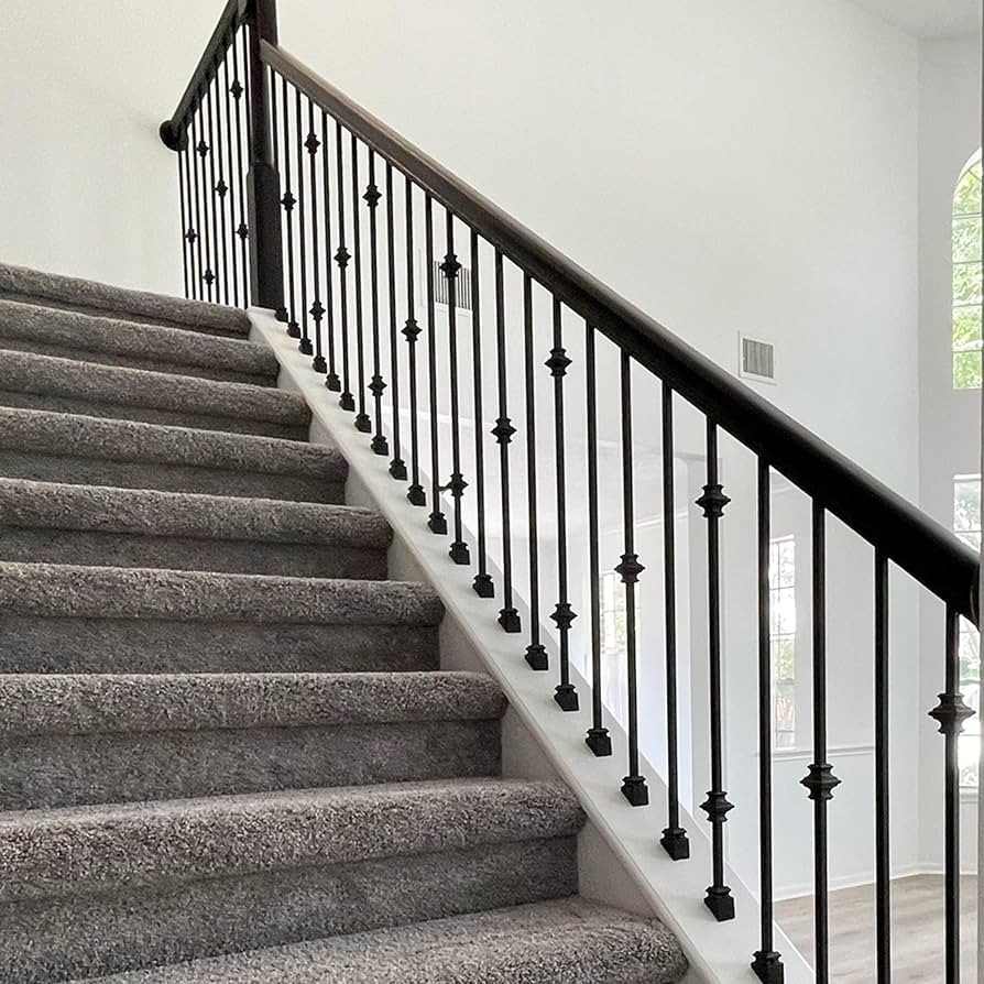 Double Knuckle 1/2" Iron Baluster