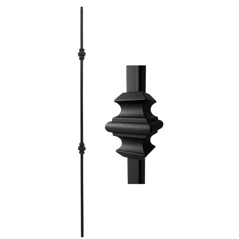 Double Knuckle 1/2" Iron Baluster