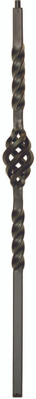 Solid Square 1-3/16" Basket Newel