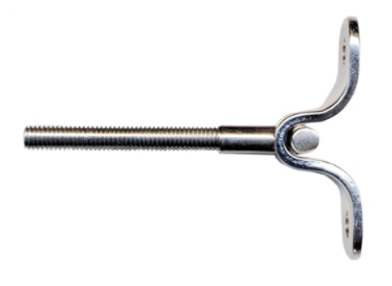Left Threaded Exterior Mount Wire Terminal