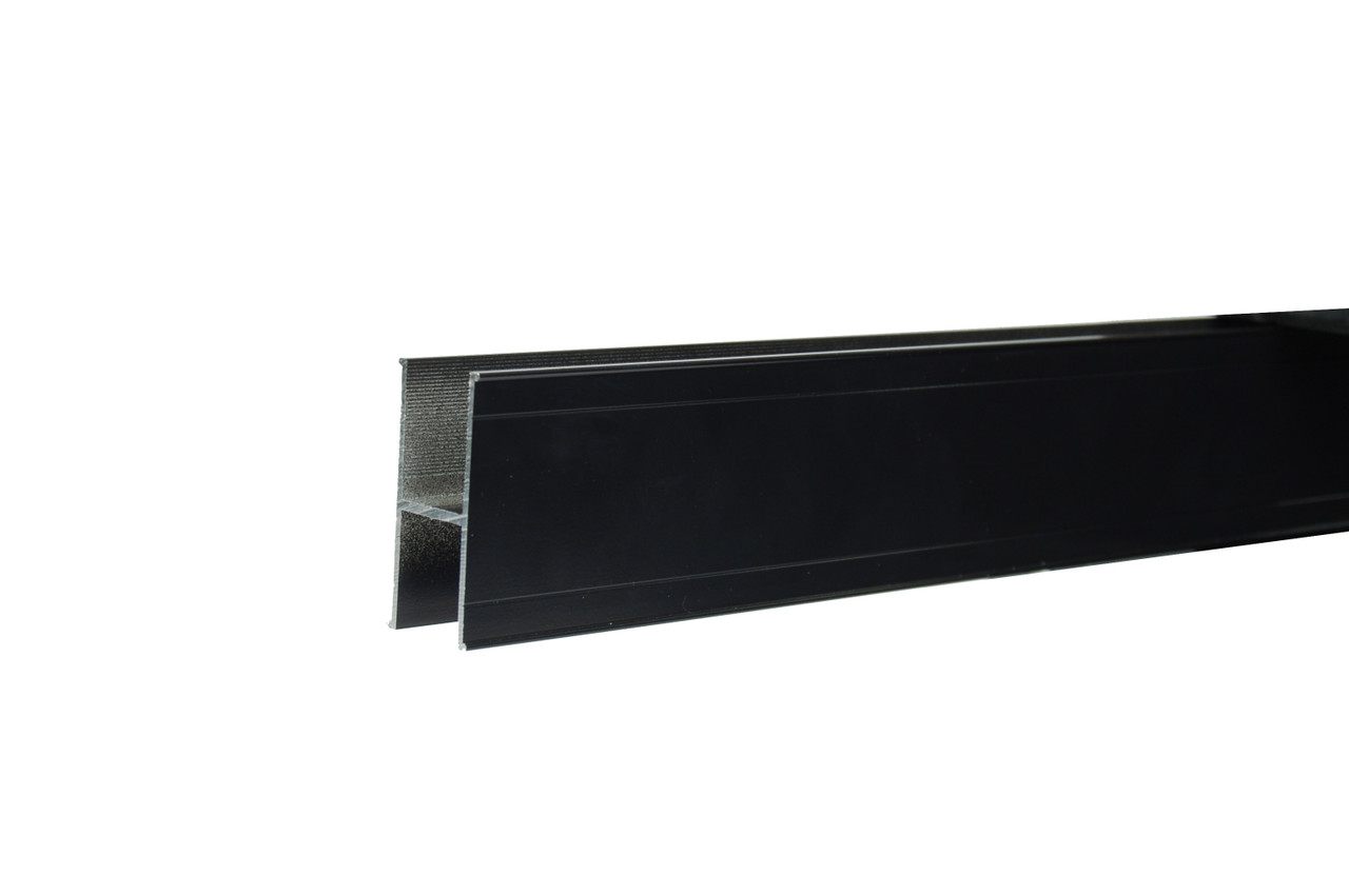 2-1/8" X 1 X 60" Length aluminum bottom rail