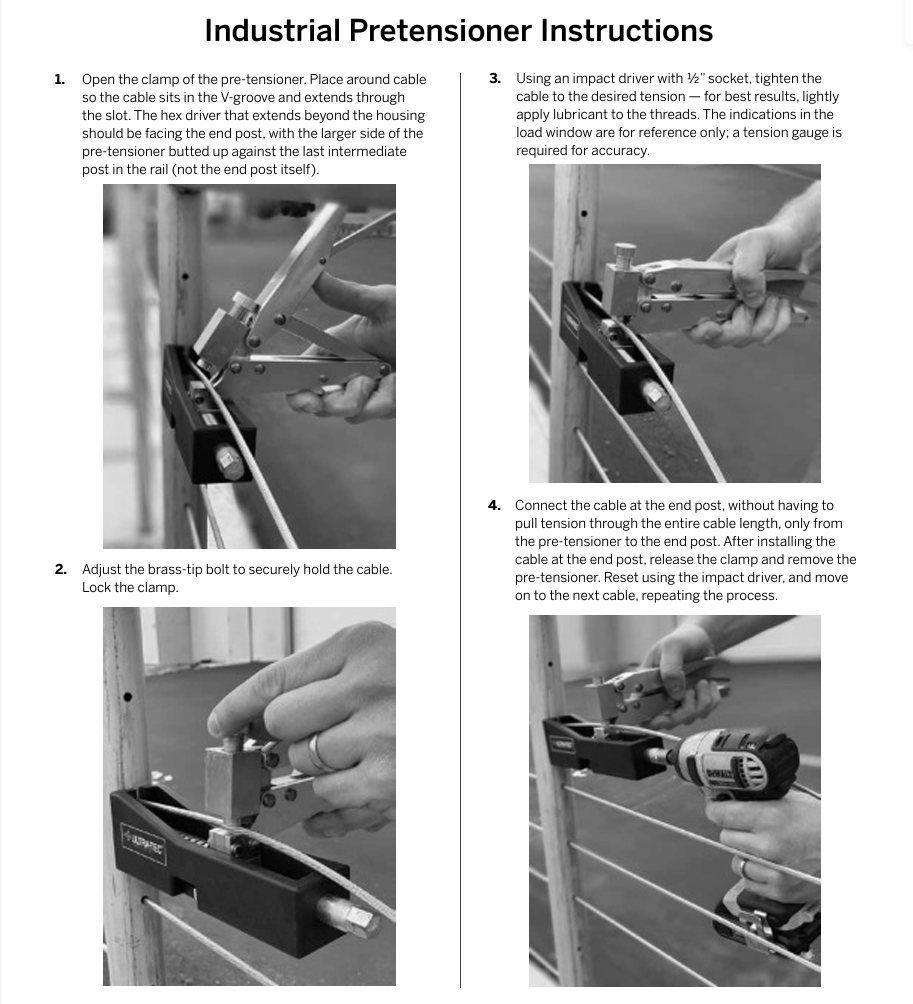 Cable Tensioner Tool