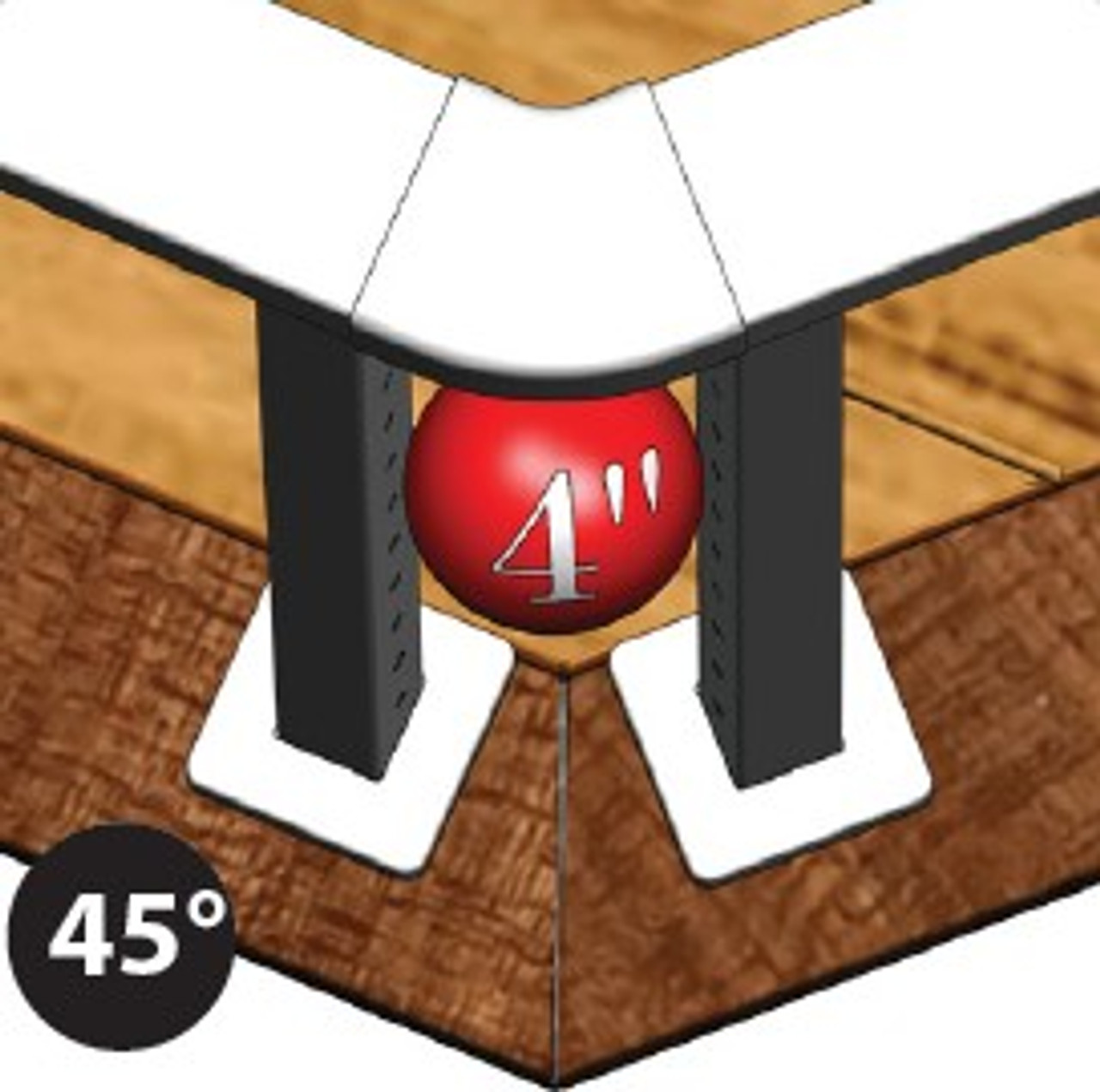 45 Degree Elbow Diagram