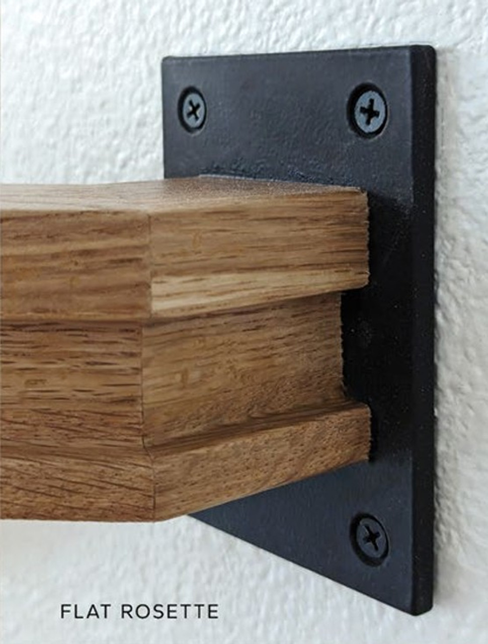 Surface Mounted Metal Rosette Surface Mounted Metal Rosette