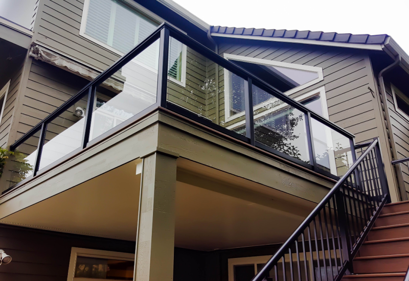 Exterior - Glass Railings - RailFX Glass Railings - Railing-Pro