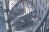 Rintal Exterior Spiral Staircase - Large