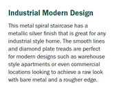Rintal Exterior Spiral Staircase - Large