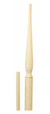 3-1/4 Round Adjustable Pintop Newel