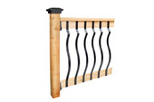 32" Belly Face Mount Baluster