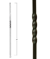 MEGA 3/4” Single Twist Baluster