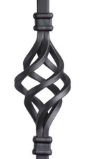 Double Knuckle Basket 1/2" Baluster - Tubular