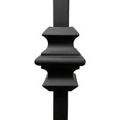 Double Knuckle 1/2" Iron Baluster