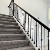 Double Knuckle 1/2" Iron Baluster