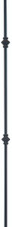 Double Knuckle 1/2" Iron Baluster