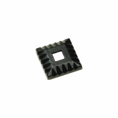 M022 Scalloped Base Shoe for 1/2" Square Iron