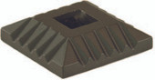 M022 Scalloped Base Shoe for 1/2" Square Iron
