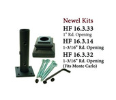 Round Newel Mount Kit 1-3/16"