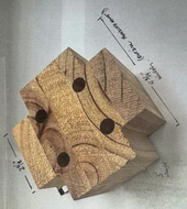 3-Inch Height Block, Pre-Drilled