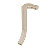 6084 Two Rise Right Hand Gooseneck with Cap