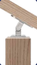 Dimensions are 1-3/4"h X 1-1/2"w, Saddle - 2-5/8" Length