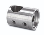 Round Bar 1/2 - Right Blind Connector for Flat Surface