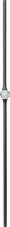 LJ HOL65744 Acrylic Ball Round 5/8 Baluster