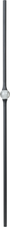 LJ HOL65744 Acrylic Ball Round 5/8 Baluster