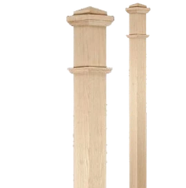 4290 Box Newel with Trim 3-1/2"