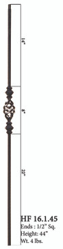 Double Knuckle Basket 1/2" Baluster