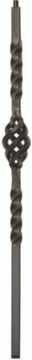Solid Square 1-3/16" Basket Newel