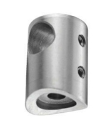 Round Surface Pass-thru Bar Holder