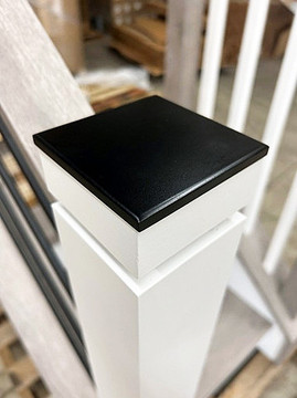 Flat Metal Newel Top