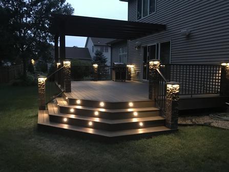 Post Caps + Lighting