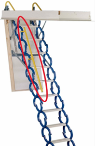 Rainbow Attic Stairs