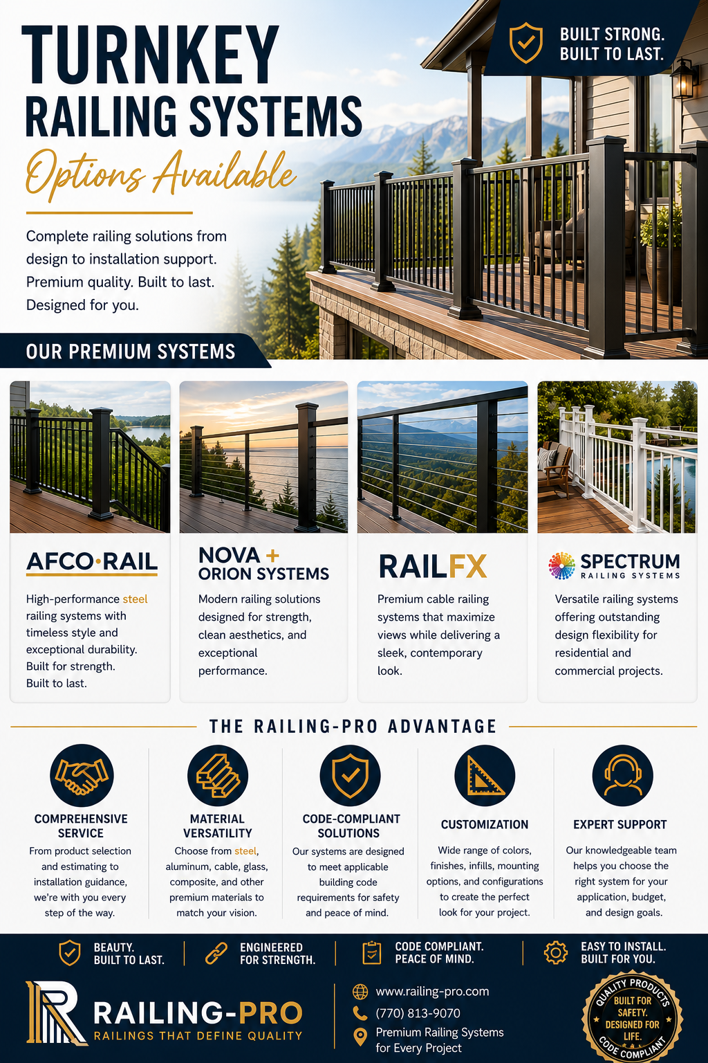 Turnkey Railing System