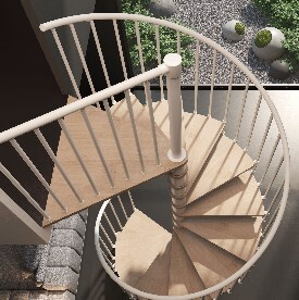 Interior Spiral Staircase
