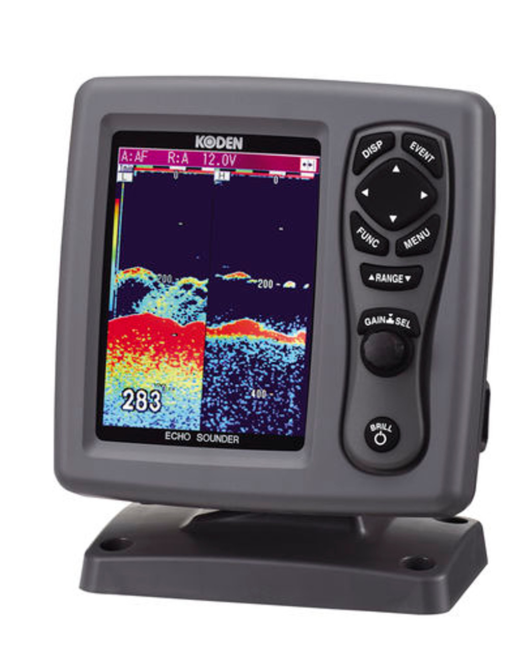 Koden CVS-126 f (50/200kHz) 600 Watt, LCD Digital Sonar Sptern - with (KDF)  Koden Digital Filtering System